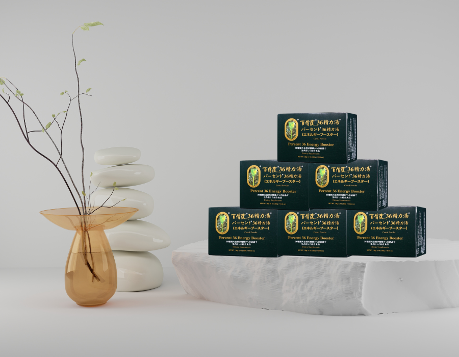 Bột Dinh Dưỡng Nhật Ashitaba Percent 36 Energy Booster 40 gói